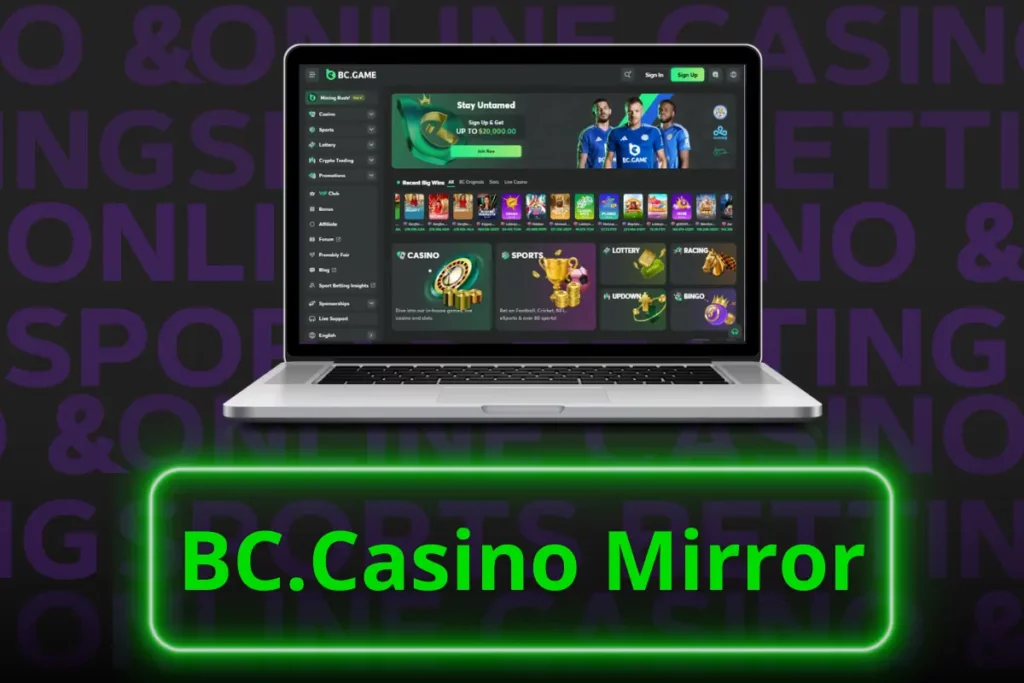 BC.Casino Mirror online