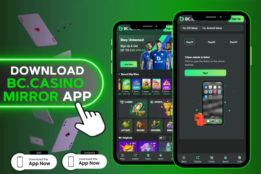 Download BC.Casino Mirror app