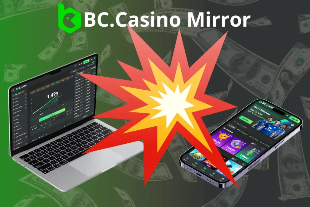 play Crash BC.Casino Mirror